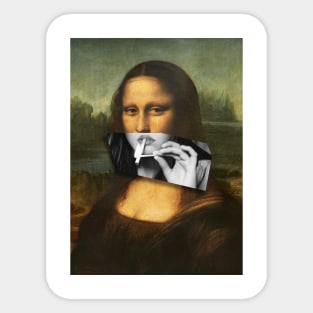 Mona lisa Sticker